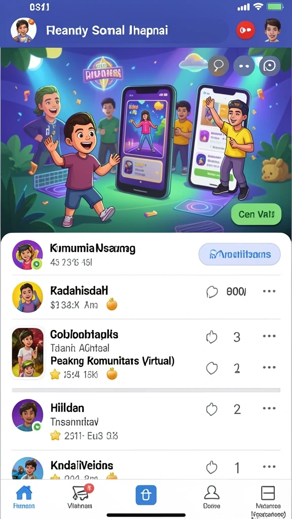 47f - Karakter petualang bersiap untuk memulai misi.